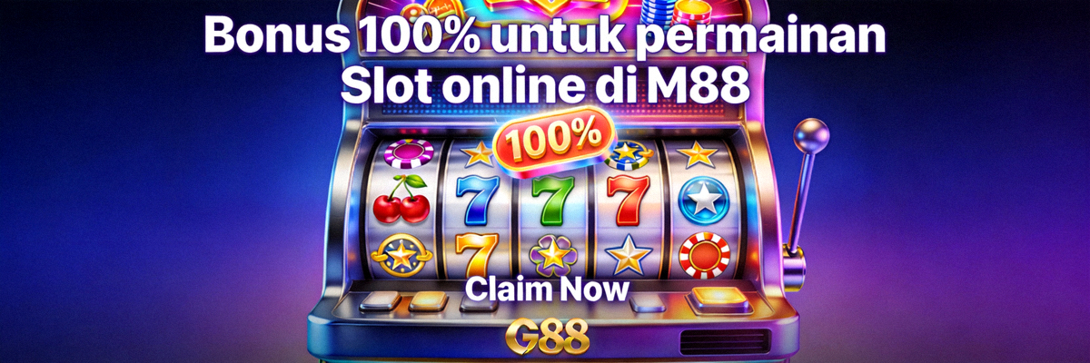 Bonus 100% untuk permainan Slot online di M88